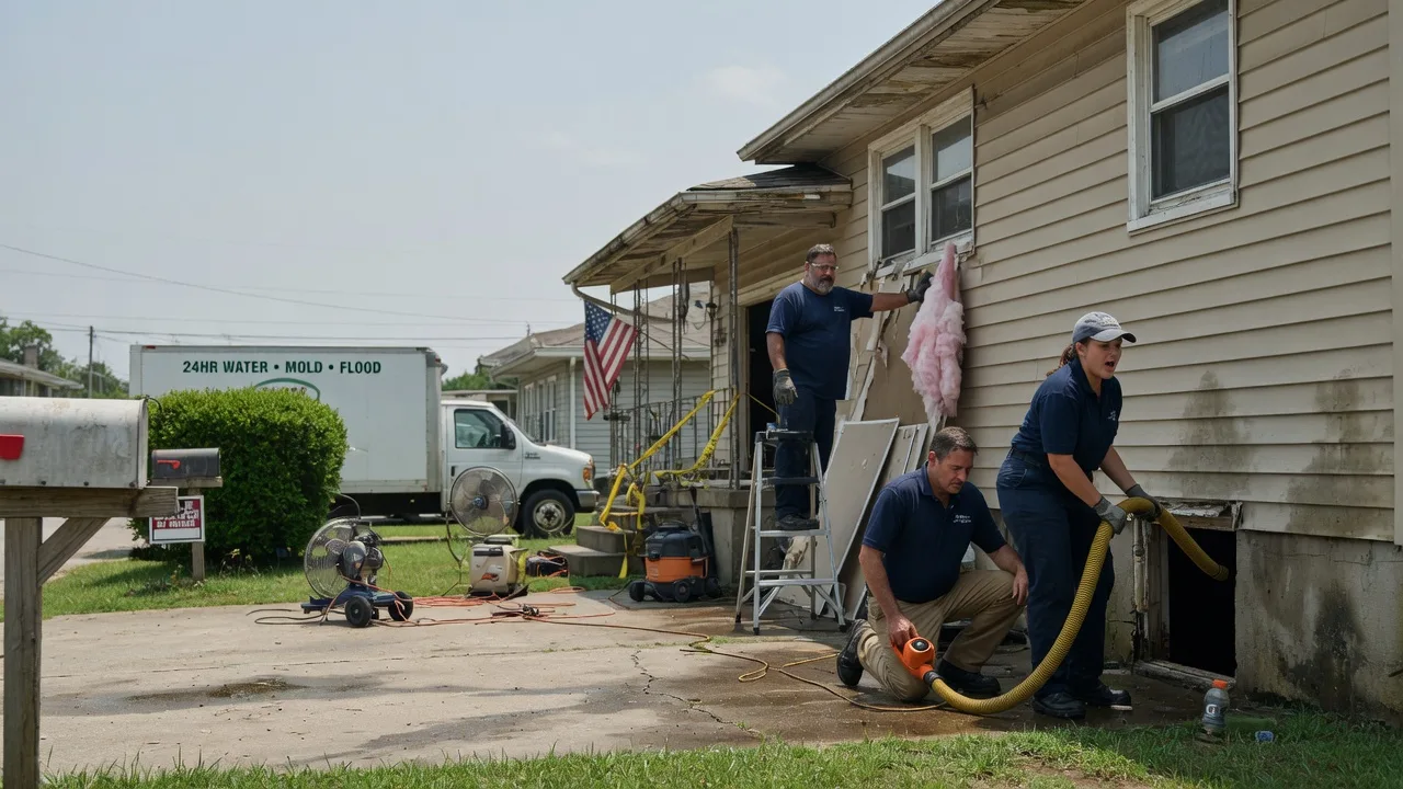 Water Damage Repair in Steens, MS near me